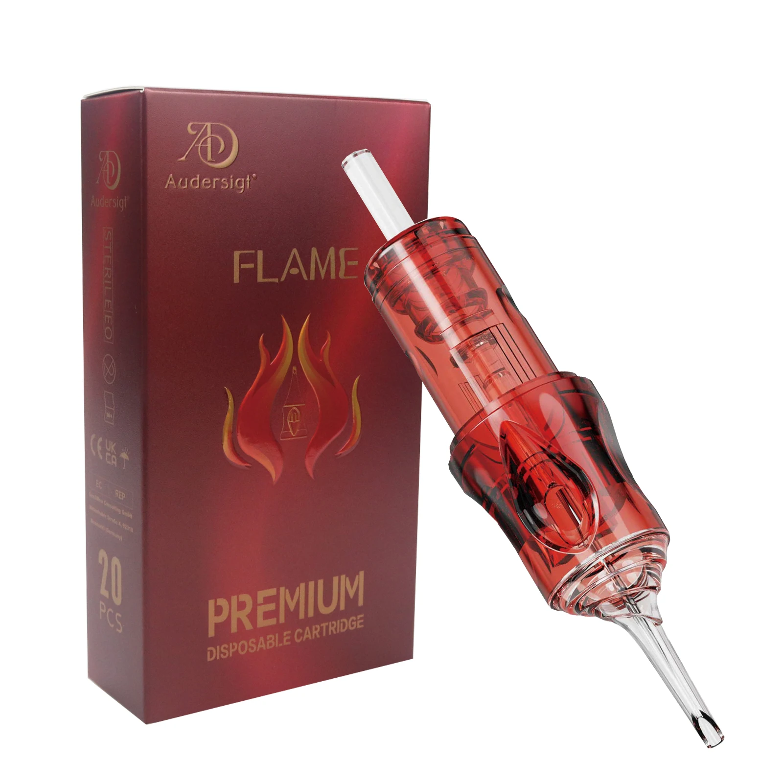 

Иглы-картриджи для тату Audersigt, 20 шт., одноразовые, Bugpin, 1RL, 3RL, 5RL, 7RL, 9RL, 11RL, 14RL