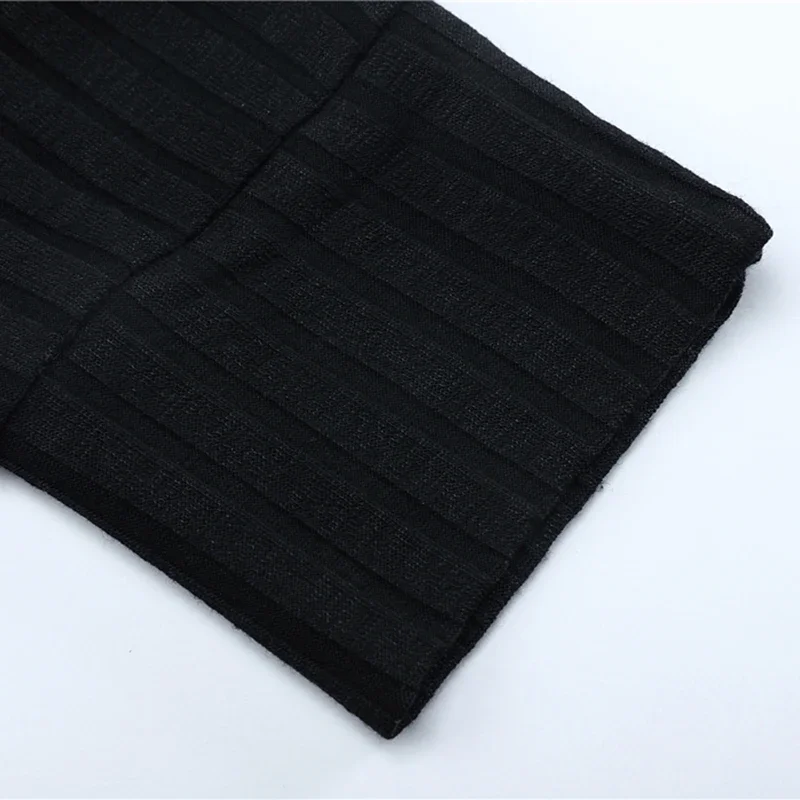 Men's Knitted Hooded Long Sleeve Running T-shirts Autumn Slim Fit Hoodies Stripes Casual Gym Fitness Pullover Sports Tees Shirts