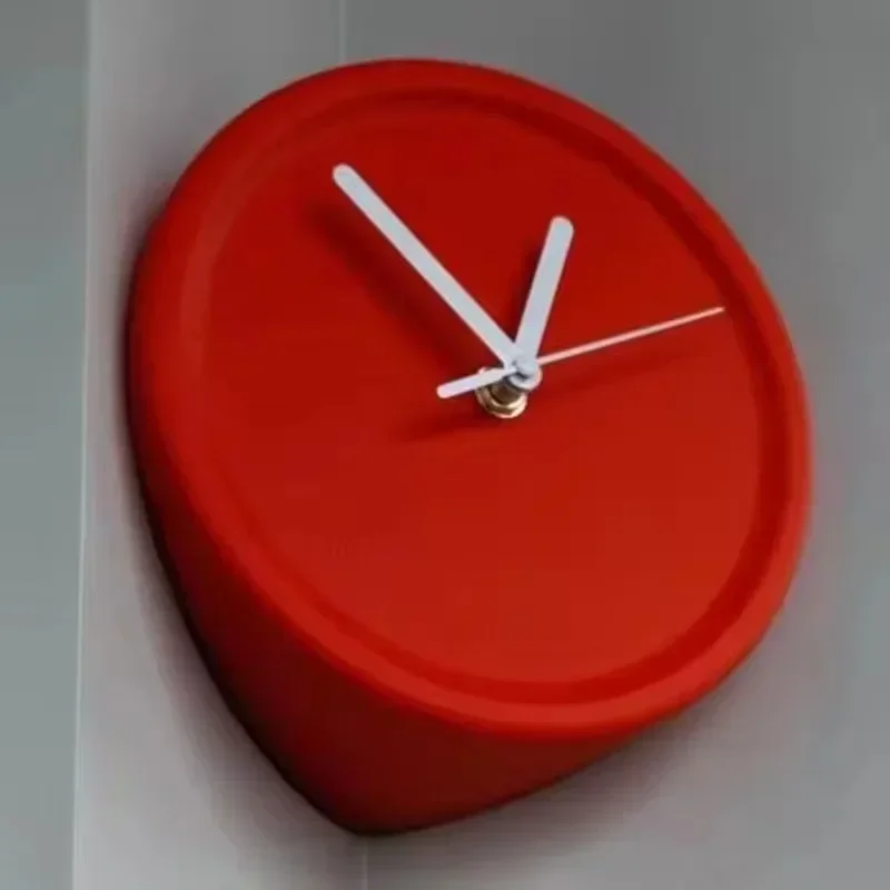 C2 Bright Corner Angle Clocks Creative Wall Clocks Minimalism Clock Personality Living Room Clock Modern Home Aesthetic Decor