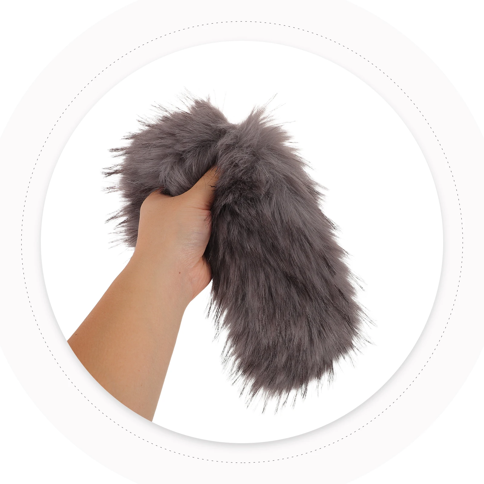 31X4.7 'S Down Jacket Collar Detachable Fake Collar For Soft Warm Winter Accessory Lightweight Neck Wrap -