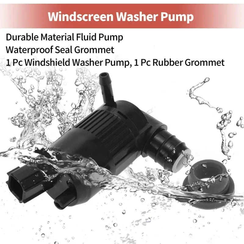 BA5317664AA Scheibenwaschpumpe mit Gummidichtung, passend für Ford Mondeo, Taurus, Ranger, Lincoln MKZ, EVOS, F-150, Autozubehör – Detail 3