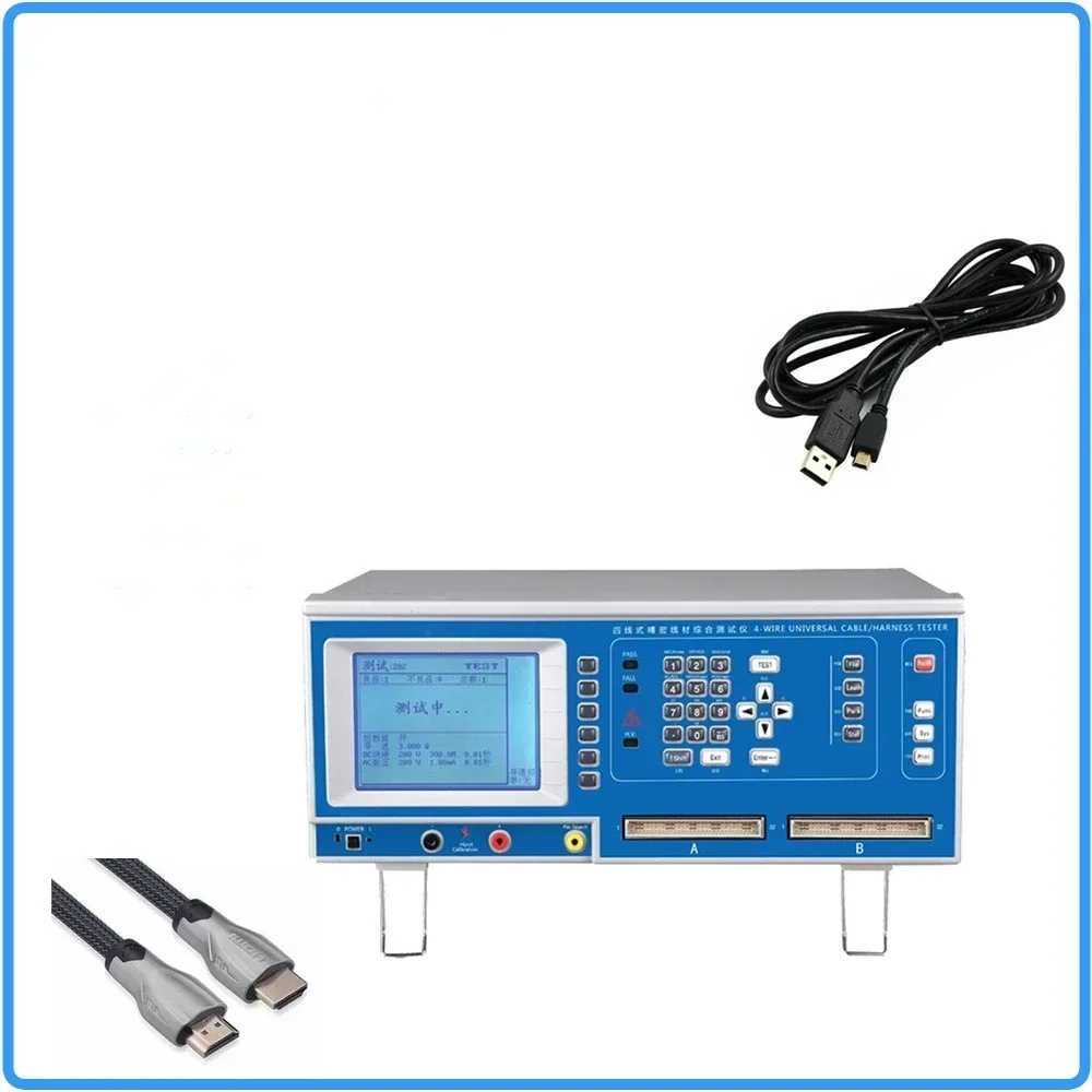 

2025 Премиум-продукты, 350 А, 64 контакта, 128 контактов, высоковольтный кабель для тестирования изоляции, точность 15 ° C ~35 ° C