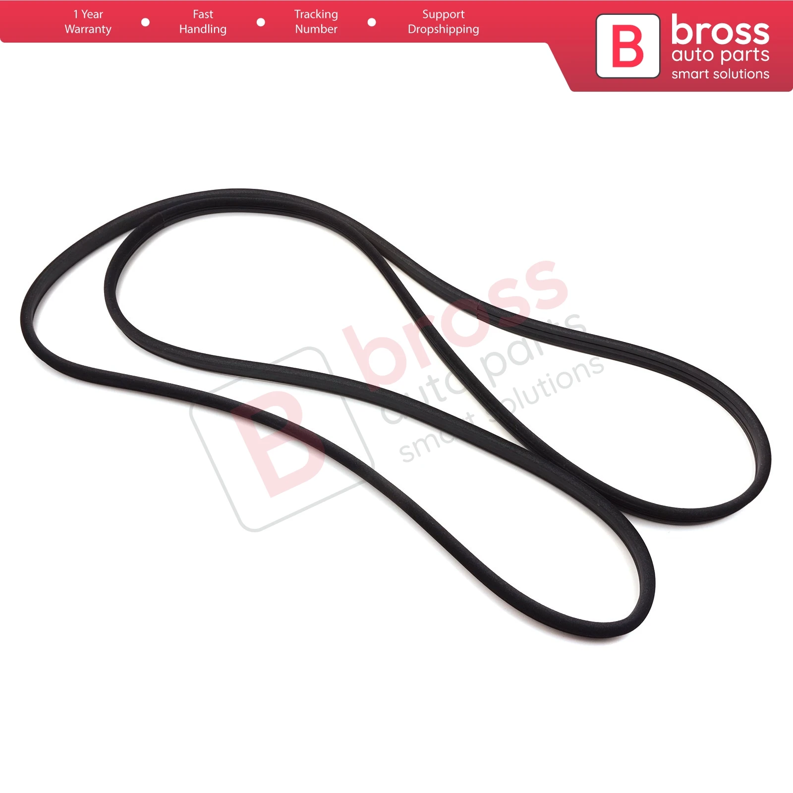 Bross Auto Parts BSR550 Sunroof Sliding Seal A1247800298 for Mercedes W124 W201 W202 W203 Fast Shipment Ship From Turkey