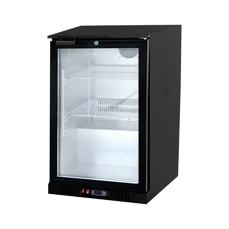 Single door Hotel Back Bar Counter Drinks Display Refrigerator/ Beer Fridge