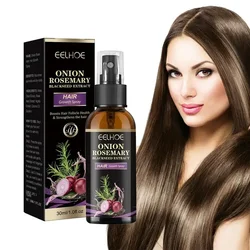 30ml Onion Rosemary Anti-Hair Loss Serum Rapid Hair Growth Conditioning Spray (For Men & Women)