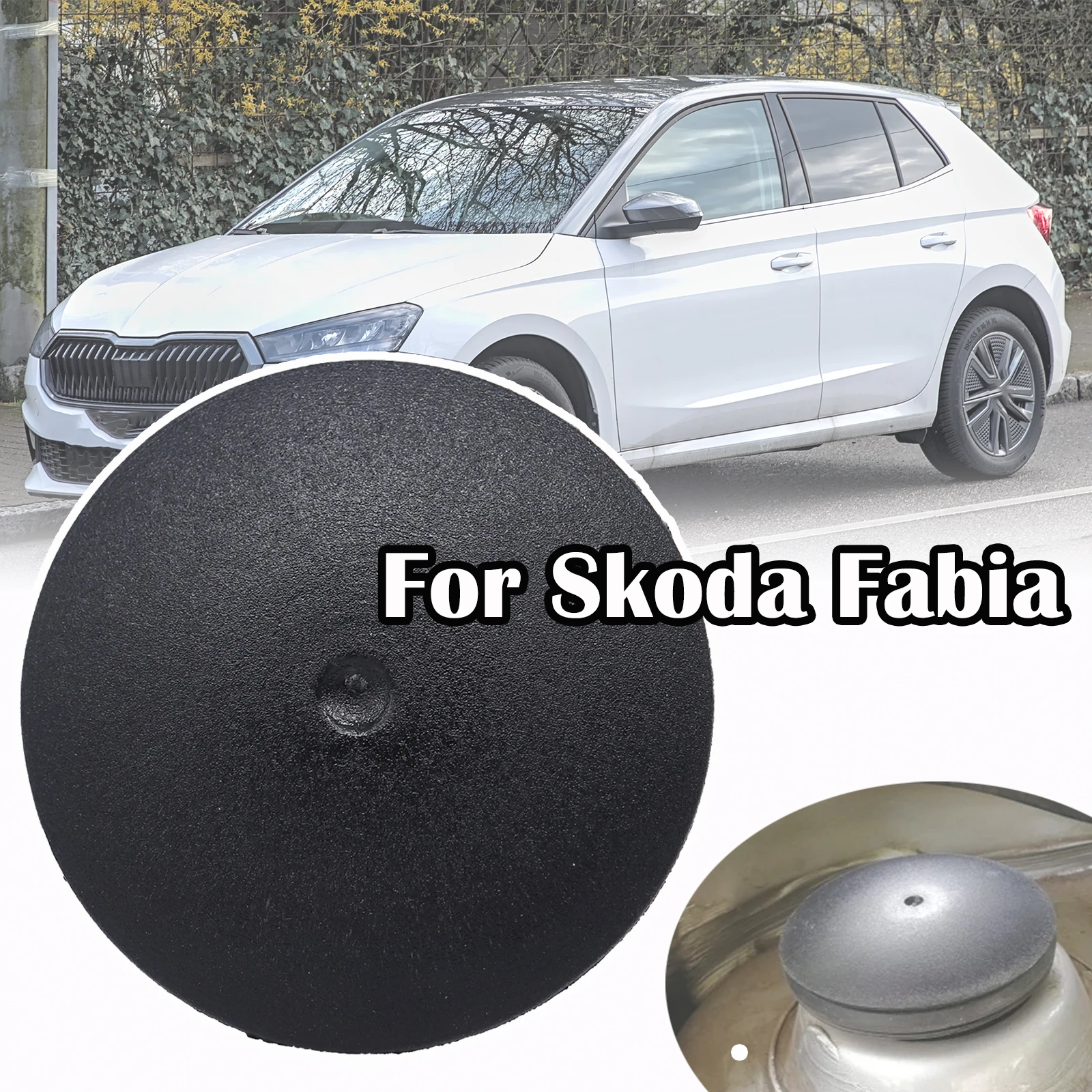 

1X Cap For Skoda Fabia 5J MG Upper Strut Locking Nut Front Suspension Shock Absorber Mount Dustproof Waterproof Rustproof Cover