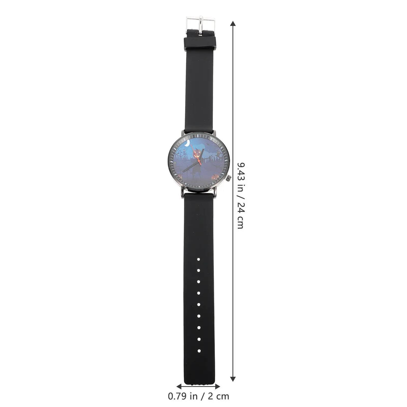 1Pcs Halloween Themed Watch for Men Women Unisex Stylish Vintage Festival Wristwatch Personalized Gift for Valentine Anniversary