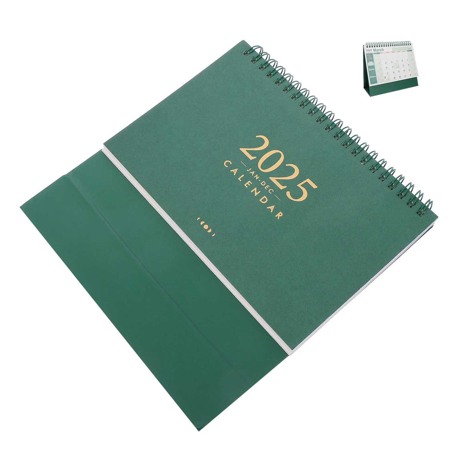 

Turn The Page 2025 Desk Calendar Office Monthly Flip for Paper Standing Retro Table