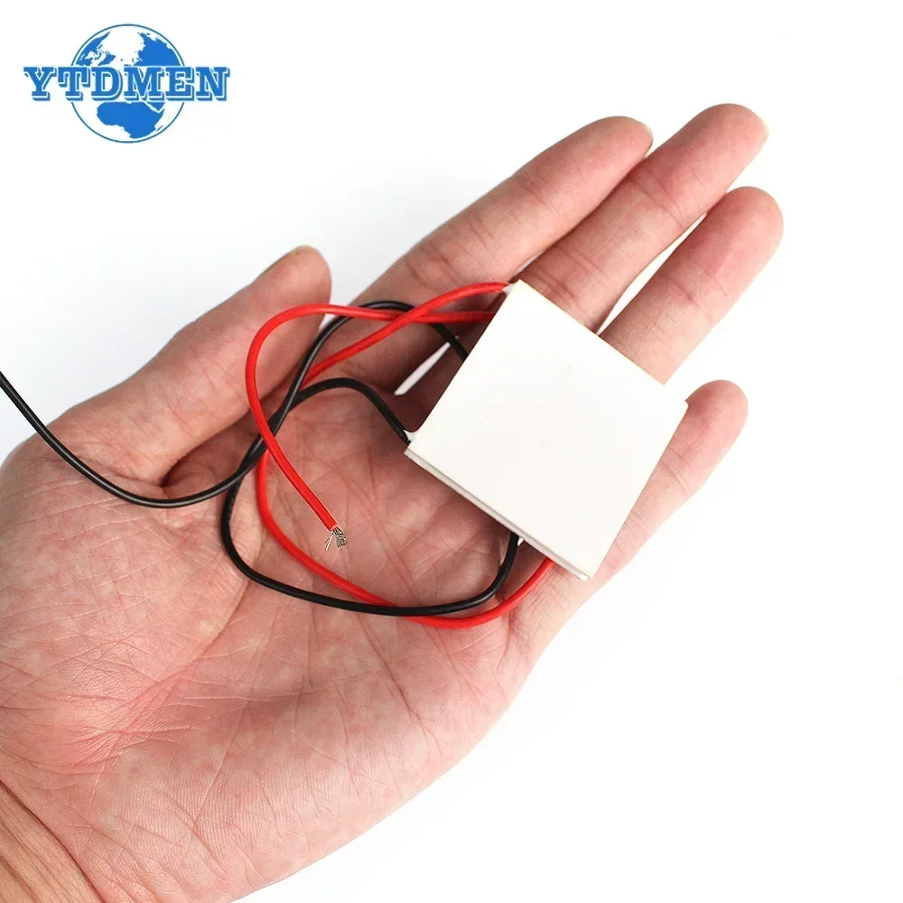 1/2 Uds TEC1-12706 módulo Peltier 12705 12706 TEC1-12705 enfriador termoeléctrico Peltier 40*40MM 12V refrigeración semiconductora