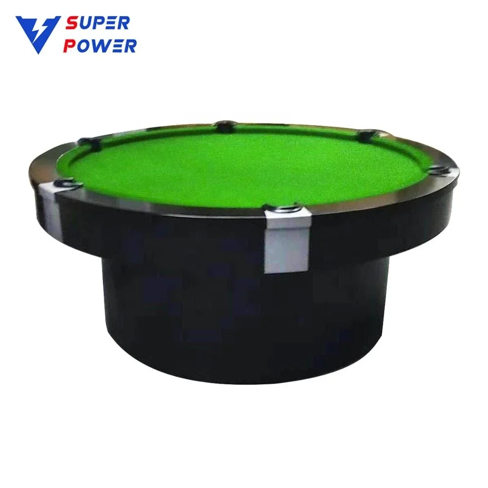 Currently on Hot Sale Round Pool Table Equipped with Premium Imported 6811 Tablecloth for An Exceptional Gaming Experience