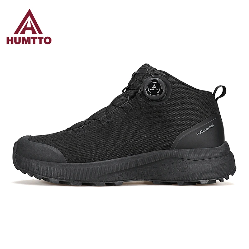 HUMTTO Winter Shoes Men Outdoor Camping Men\'s Sports Shoes Breathable Trekking Boots for Man Non-slip Safety Hiking Sneakers