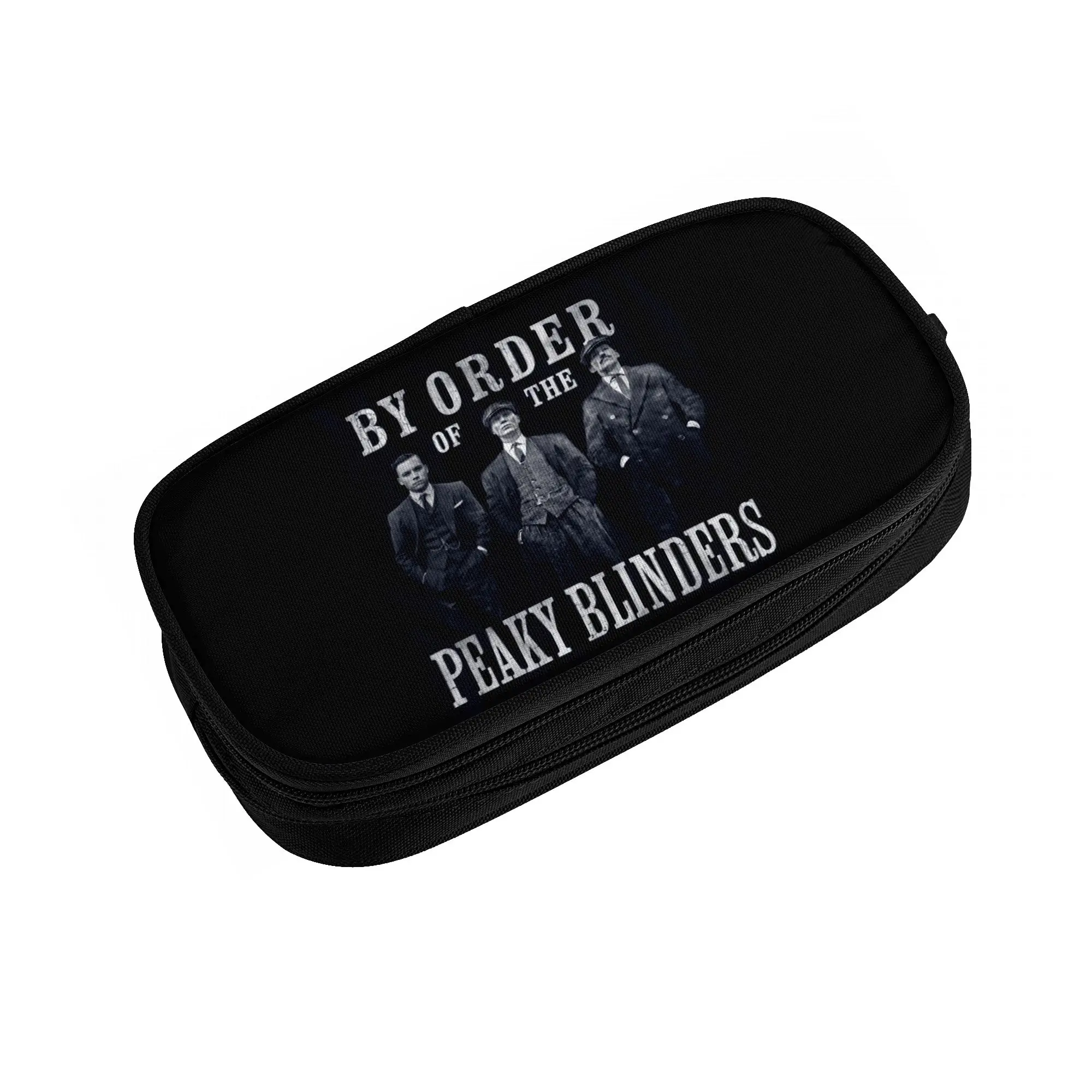 By Order of The P-Peakys B-Blinderss School Pencil Case Boys Girls Large Capacity Shelby Brothers Pencil Box Students Stationery