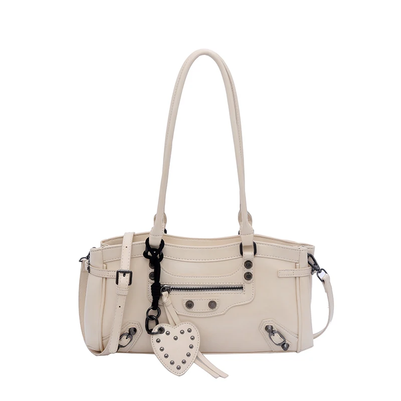 

Original Retro Textured Diaper Bag, Best Superstar Show Style, Luxury Leather Shoulder Bag And Messenger Purse