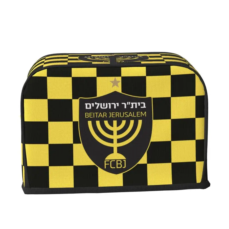 Beitar Jerusalem FC 2 Slice / 4 Slice Toaster Cover Protector Dustproof Kitchen Clean Tools Organizer