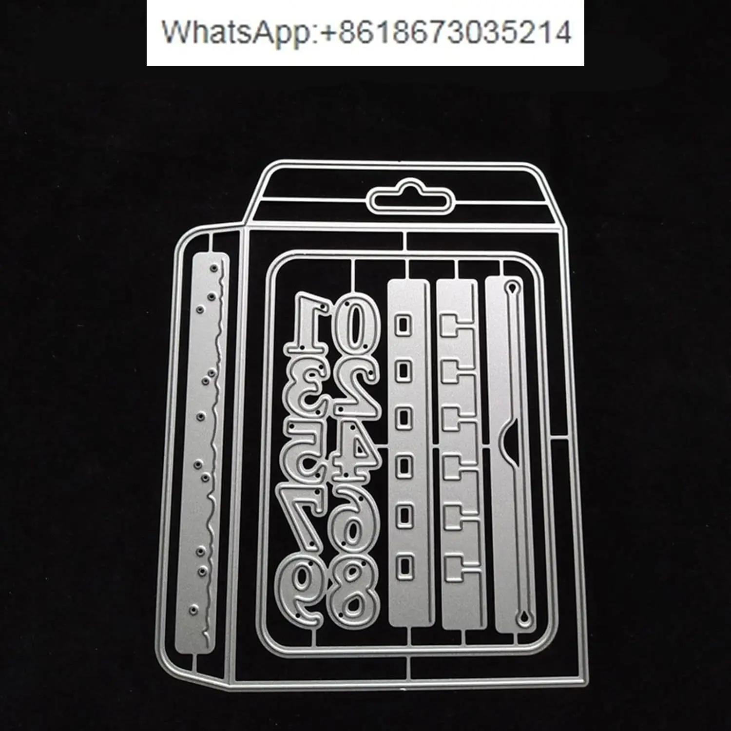 10Pcs digital envelope loose-leaf cutting die handmade DIY embossing machine knife die card photo decoration making scrapbook