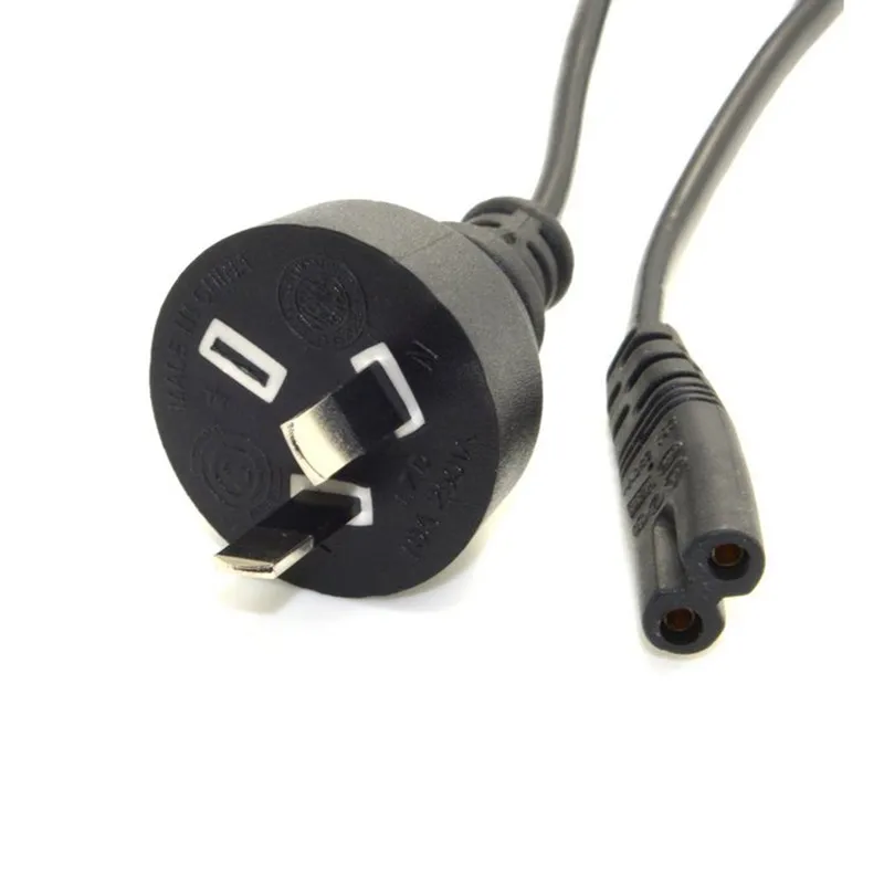 AU Australia IEC C7 Power Cable 1.2m Figure 8 Power Extension Cord For Battery Charger Sony PSP 3 4 Radio Laptop Computer