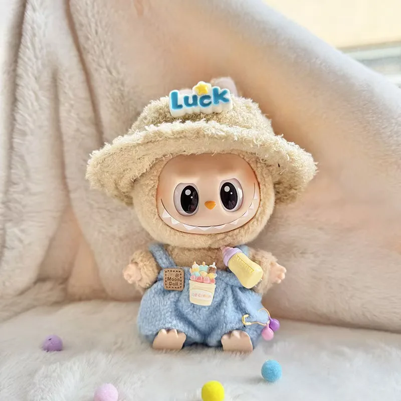 Para colgantes de ropa Labubu, pantalones portabebés Labubu Sitting Party