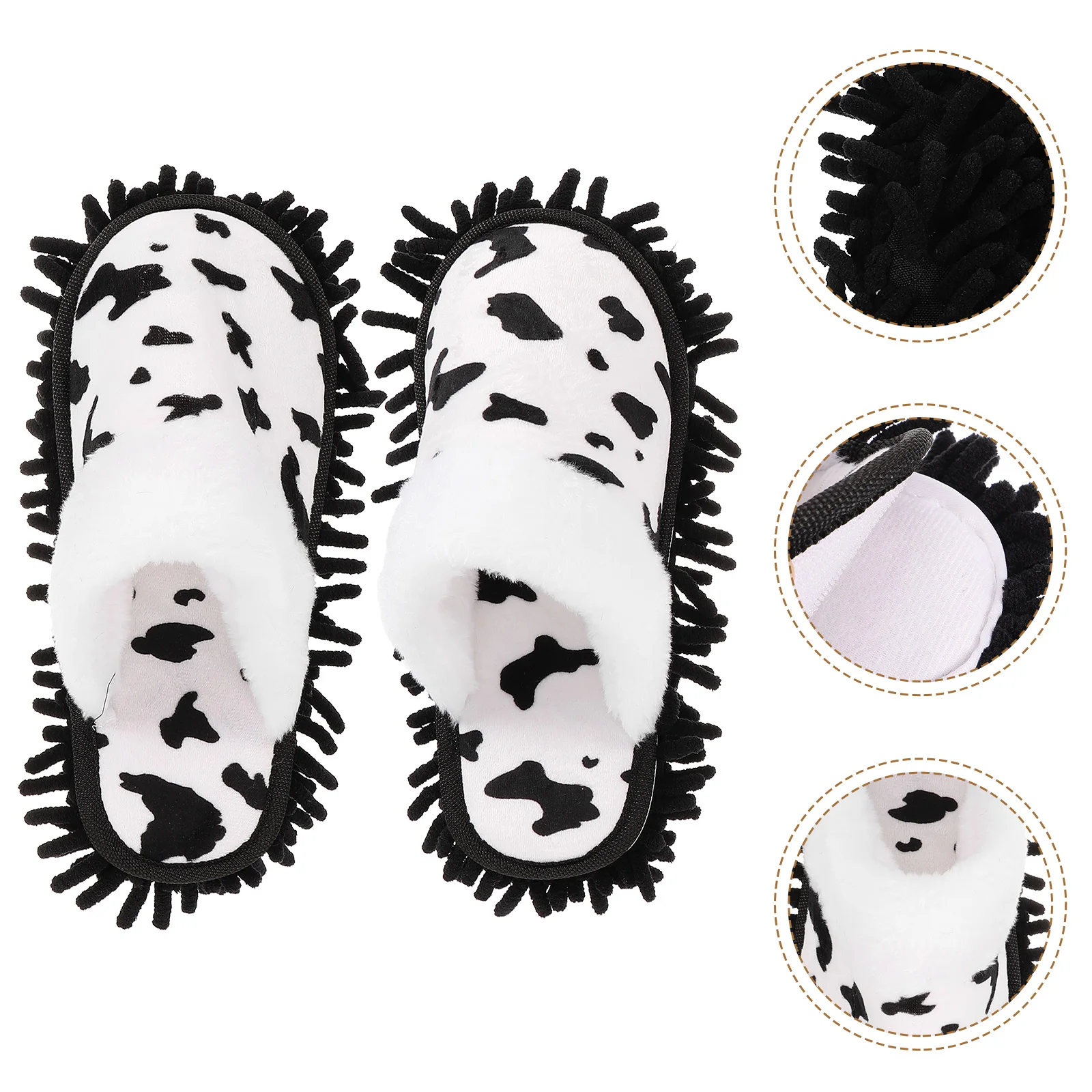 

1pcs Mop Slippers Practical Dust Sweeping Shoes Anti S Wear Resistant Household Floor Cleaner Wood Ceramic Tile Vinyl