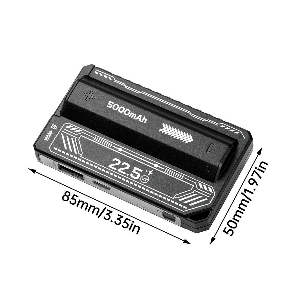 21700 Batteriehalter Powerbank-Gehäuse PD 20W Schnellladung Eingebautes Kabel Abnehmbare Powerbank DIY Batteriegehäuse – Detail 14