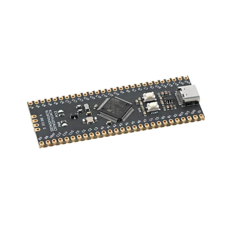Image of 2 Stück STM32F401RCT6 Entwicklungsboard, vergoldeter Halbloch-Prozess, STM32F4 Core System Board Lernmodul