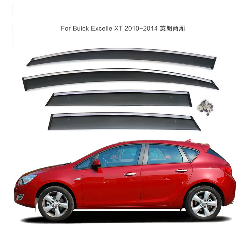

Specially used for Buick 2010-2014 Yinglang XT hatchback rain and shine shield Buick Excelle XT car window rain eyebrow