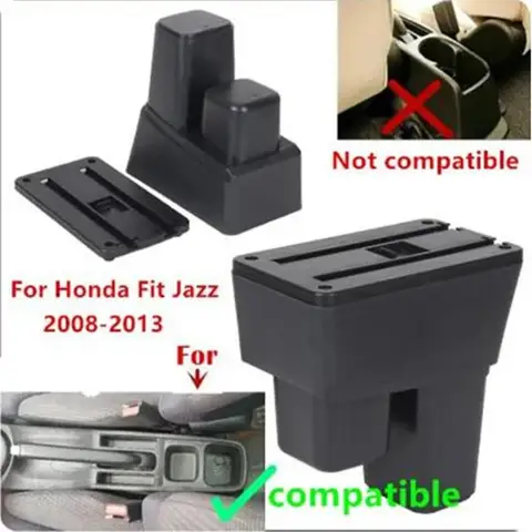 8 best sales honda fit armrest - №1