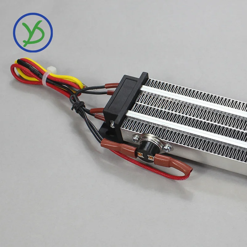 1000W AC DC 220V heating equipment PTC ceramic air heater 230*50mm