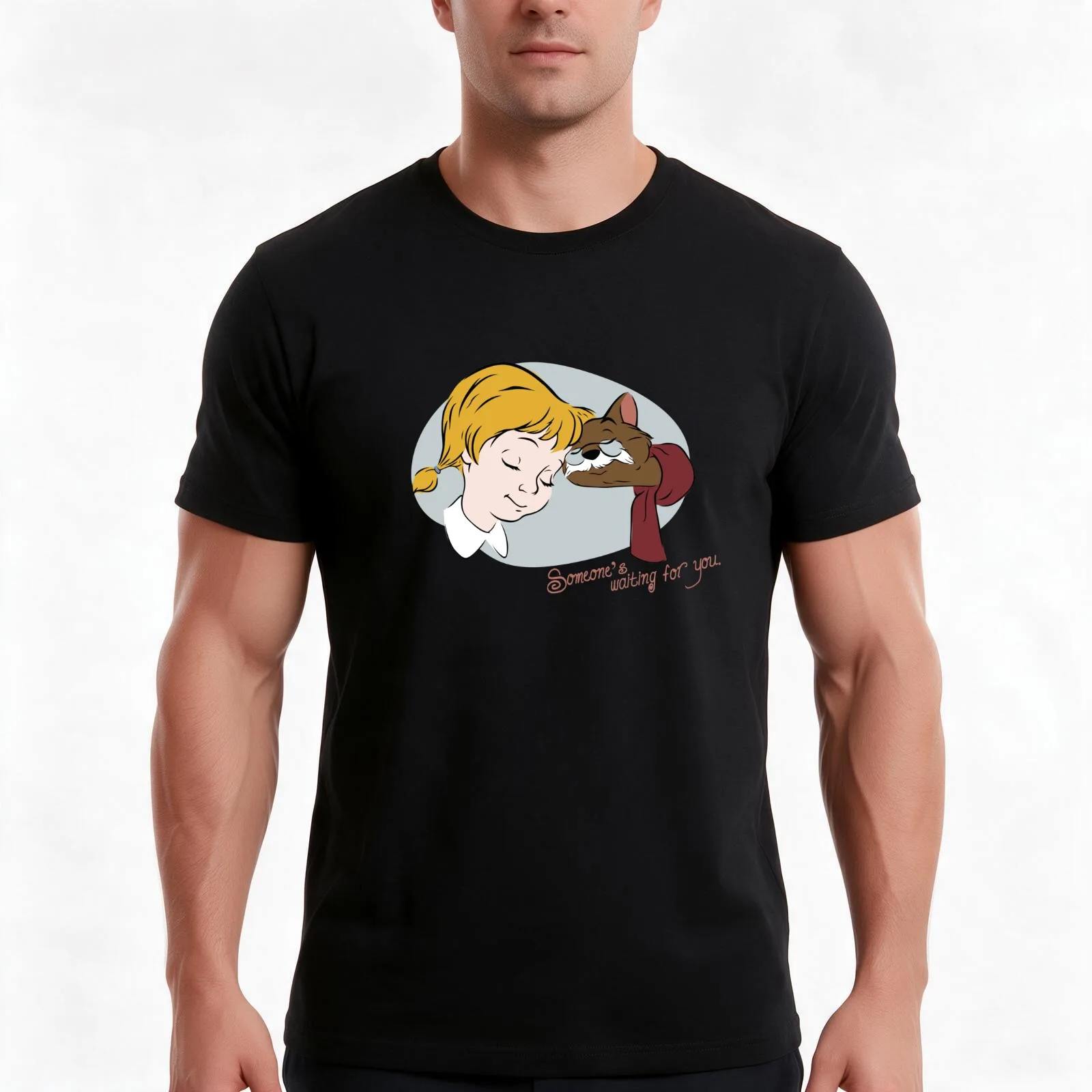 Rufus T-Shirt, Summer Casual Cotton Tee, Oversized Streetwear Tops, Vintage Graphic Print, Loose Fit Short Sleeve, 100% Cotton