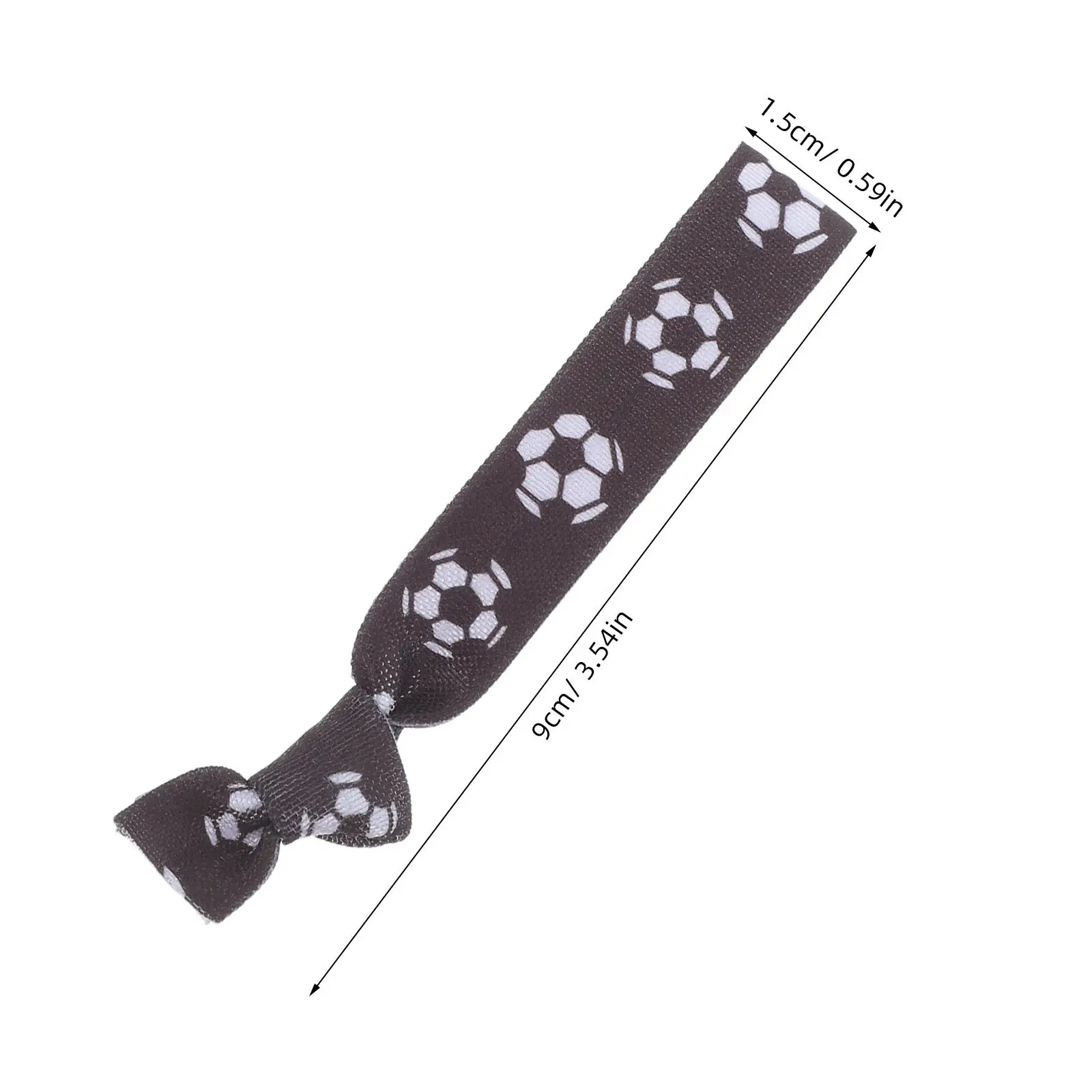 40Pcs Soccer Wrist Ties No Elastic Soft Ribbon Party Accessories Team Gifts Soccer Birthday Favors Sports Wristbands for