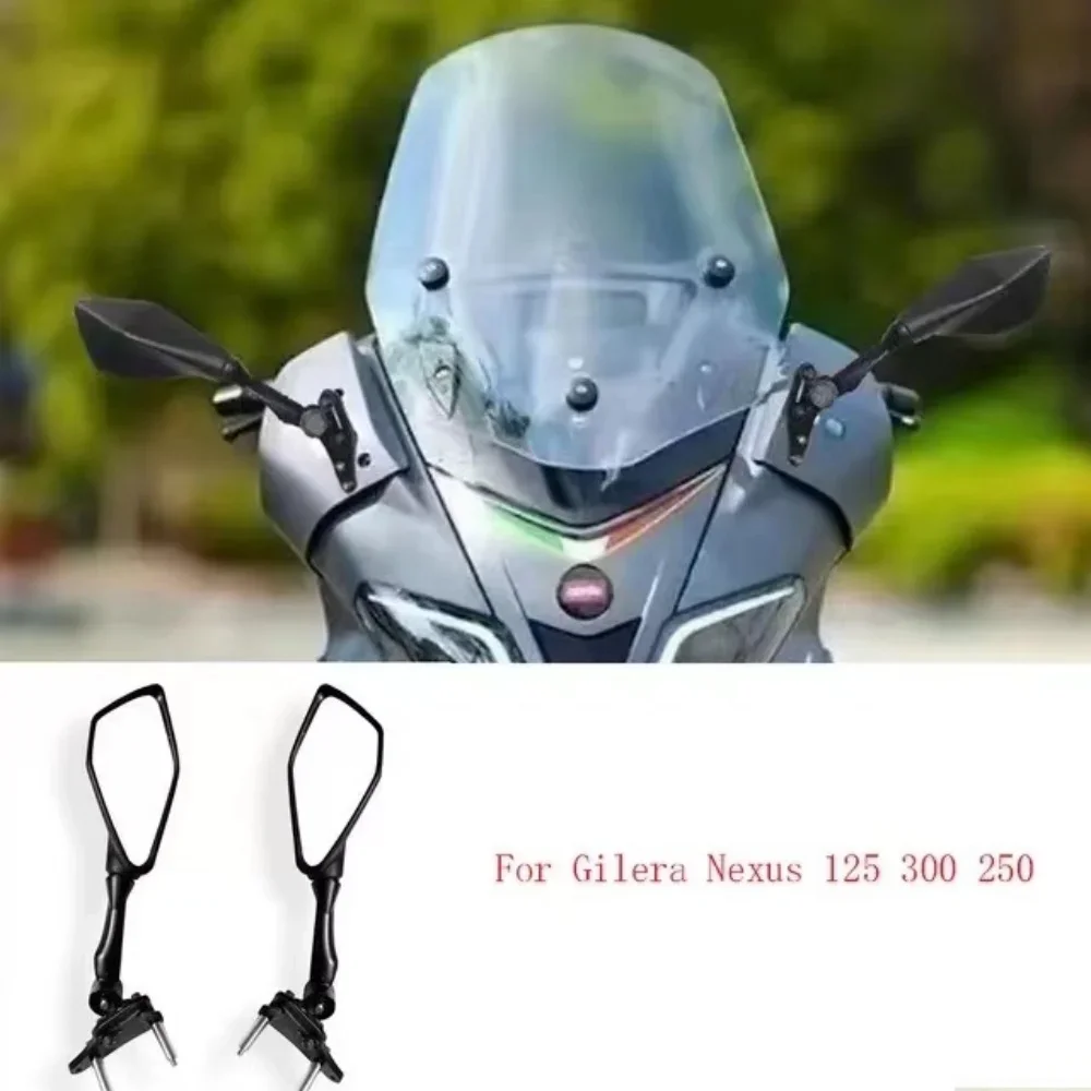 Fit Gilera Nexus 125 / 300 / 250 Special Rear Shift Rearview Mirror Athletics Rear View Mirror for Gilera Nexus 125 300 250