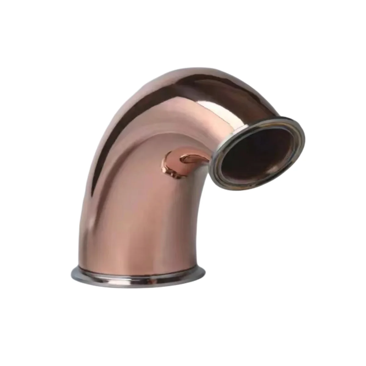 

Hemispherical Reducer For Distillation,Sanitary Copper Elbow 4"(102mm)OD119 * 2"(51mm) OD64, 135 degree Horns Copper Pipe