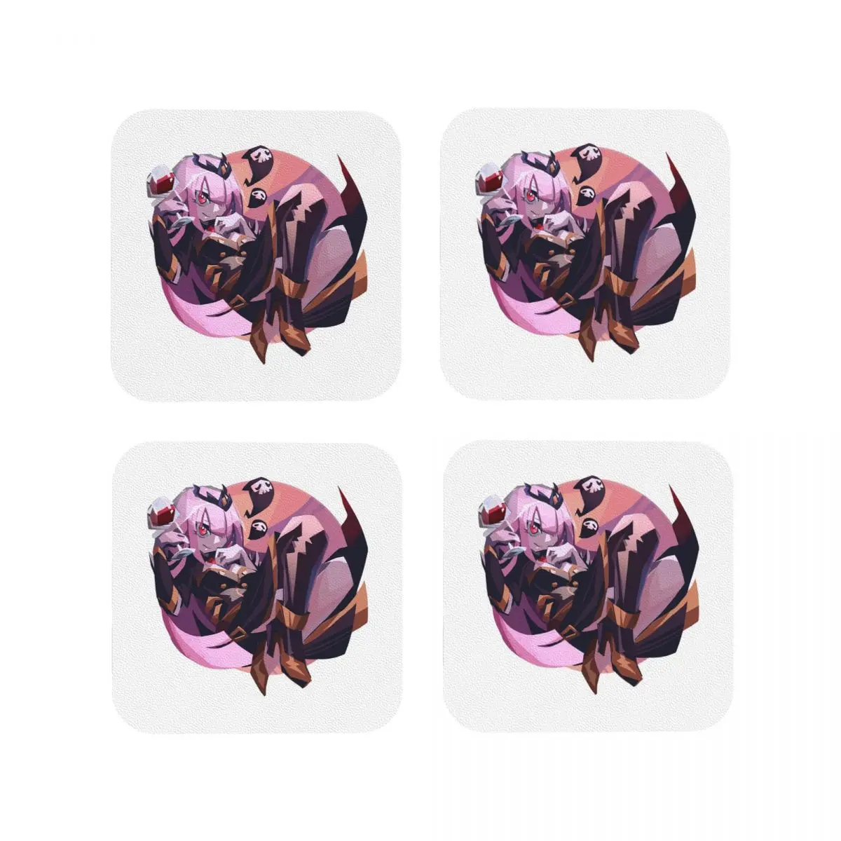 

Подставки Mori Calliope, кухонные салфетки, нескользящие изоляционные коврики для чашек, кофейных ковриков для декора, домашняя посуда, подушечки, набор из 4 шт.