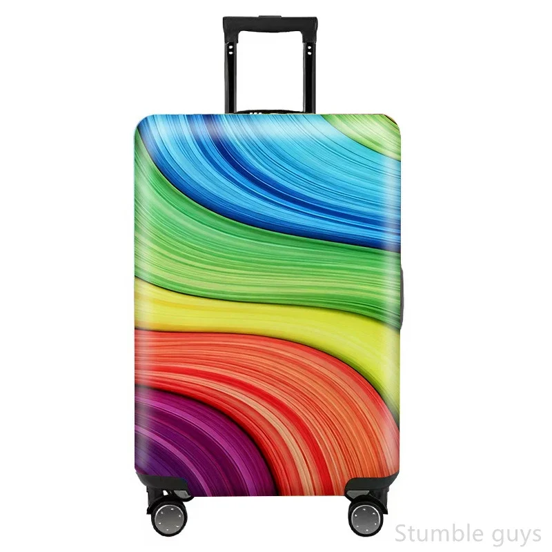 

Премиальный эластичный защитный чехол для чемодана, устойчивый к царапинам и пыли, прочный, подходит для багажа 18-32 дюймов