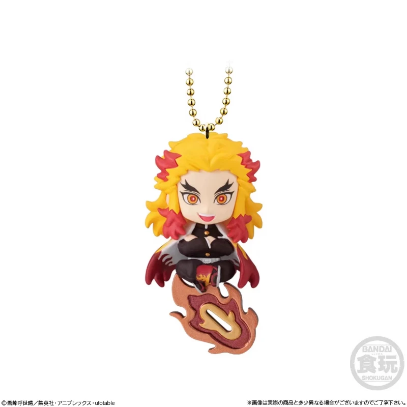 Japanese version of Bandai Demon Slayer: Box Egg Shiny Doll Pendant Series 2.3 Tanjiro Kasumashira Wind Pillar Keychain