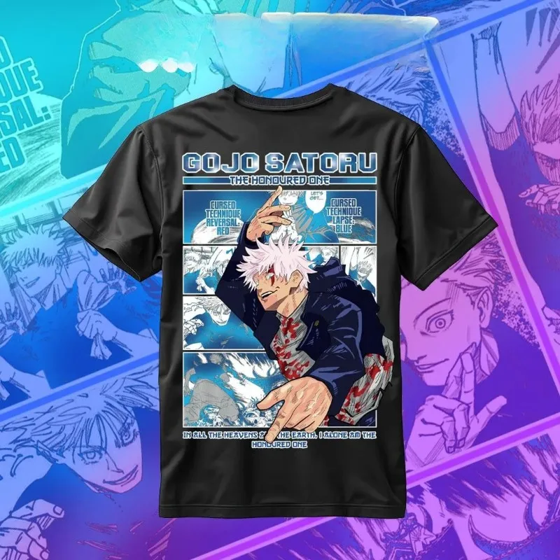 Gojo Satoru Jujutsu Kaisen T-Shirt Mahito Horror Anime Lustiges Geschenk Shirt Alle Größe