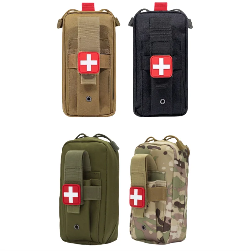 Military Enthusiast Tactical Hanging Bag Waist Bag Outdoor Medical Kit Portable First Aid Kit