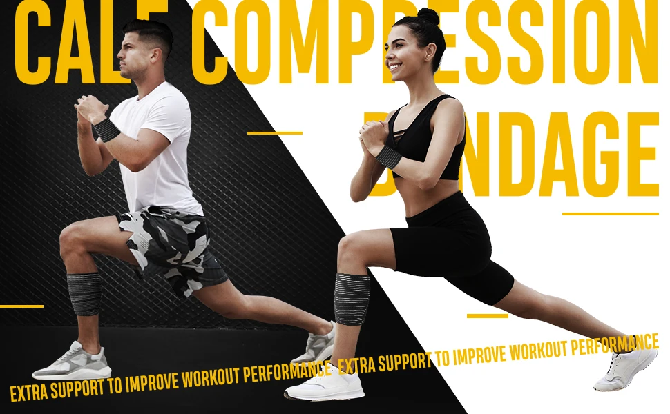 1Pcs 40-200cm Kompression Verband Schutz Knie Unterstützung Klammer Sport Elastische Ellenbogen Riemen Bein Bands Elast bandag Workout Wrap – Detail 2