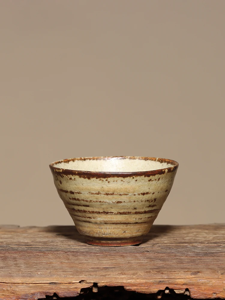 

Чайная чашка ручной работы с глазурью, оригинальная работа художника из Цзиндэчжэня, китайская чайная чаша, мастер-чашка