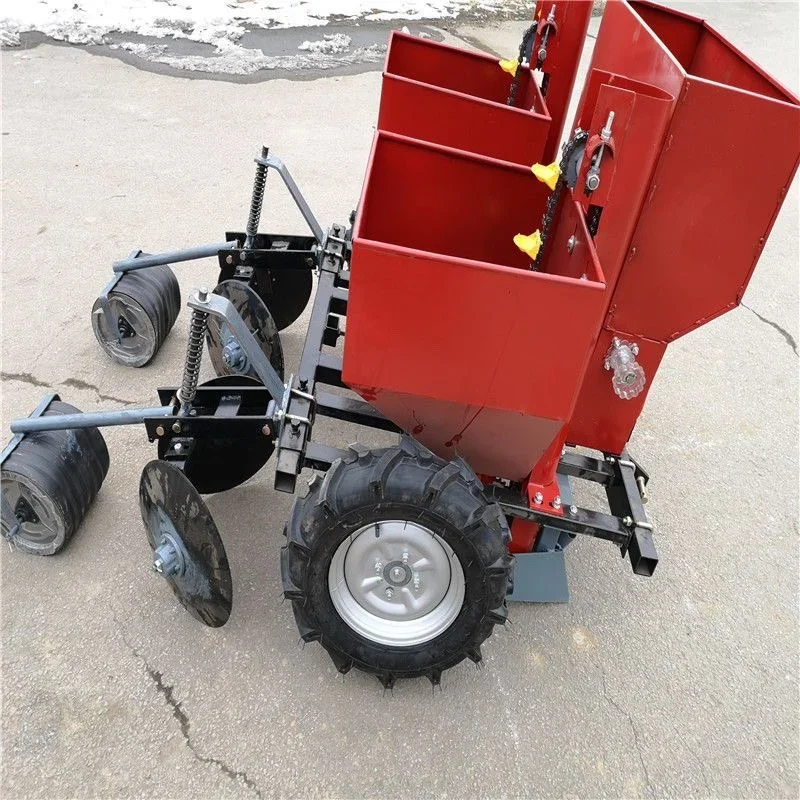 Potato Planter Potato Planter Four-Wheel Tractor Ridging Film Drip Irrigation Machine