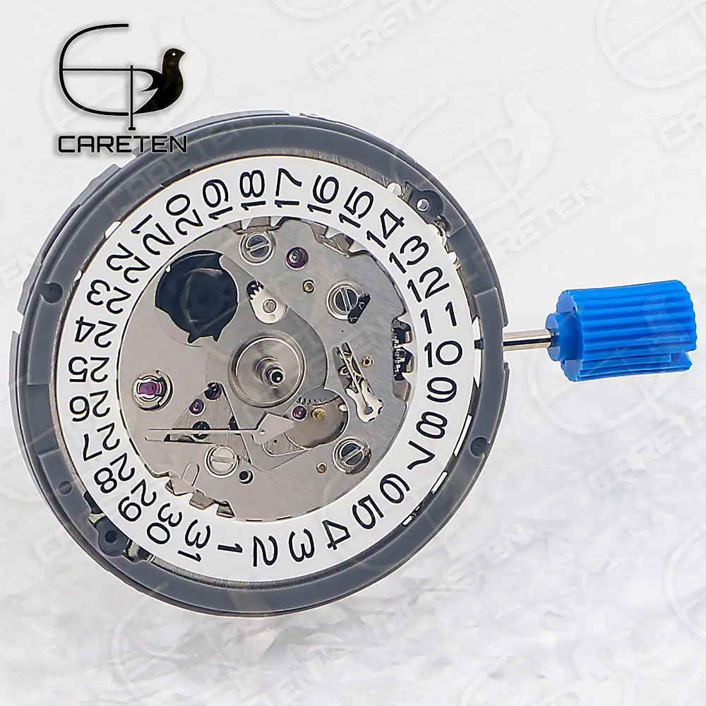 for Japan Genuine NH35 NH35A Automatic movement gold 24 Jewels Accuracy Mechanical Date at 3 o\'clock Crown nh35 movements case