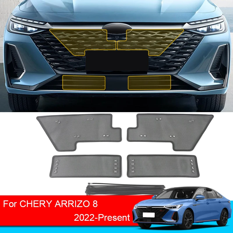 

Car Insect-proof Air Inlet Protection Cover Airin Insert Net Vent Racing Grill Filter For CHERY ARRIZO 8 2022-2025 Accessories