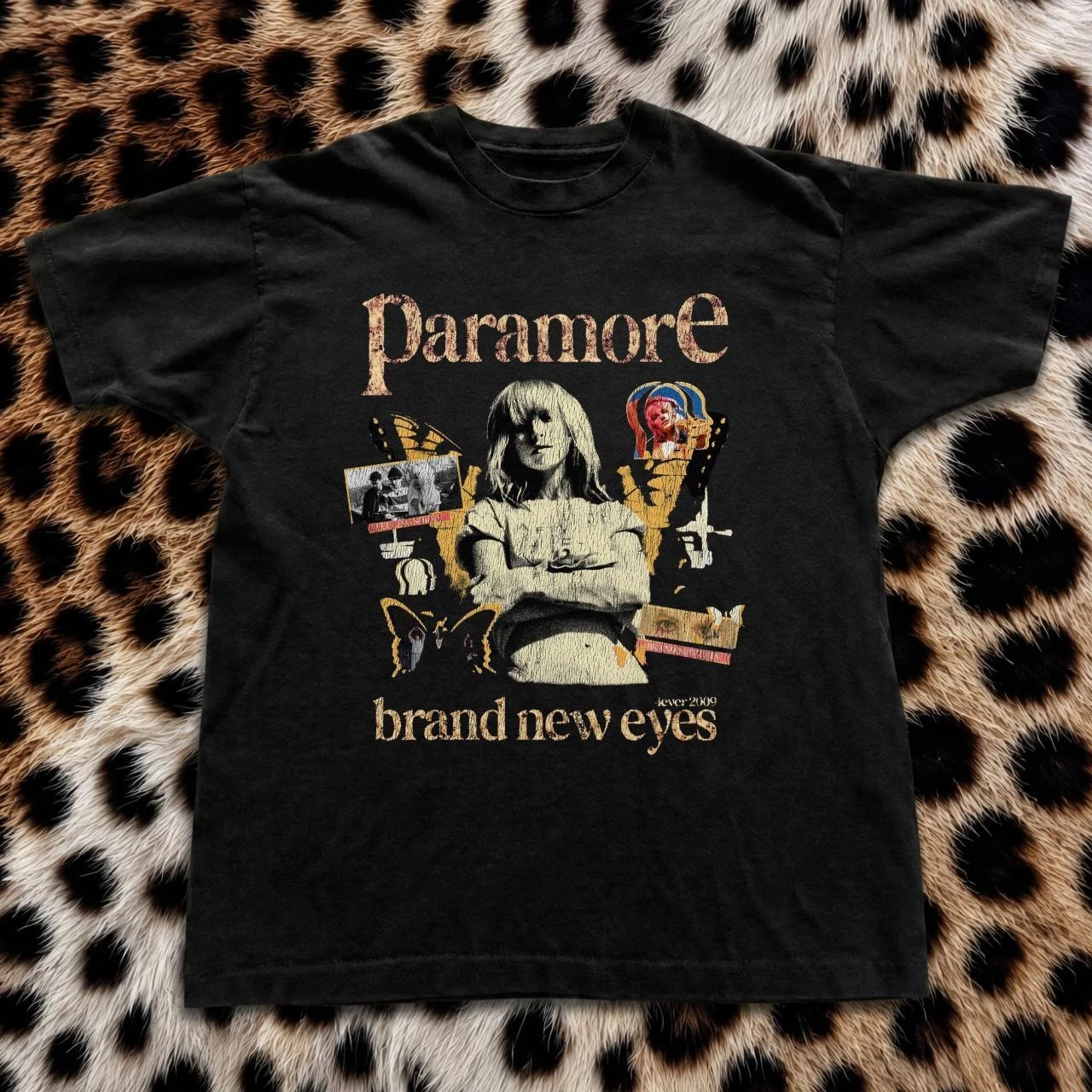 Paramore Rock Band T-shirt, Printed Pattern, Unisex Printed Street Style Fan T-shirt for Both Men and Women