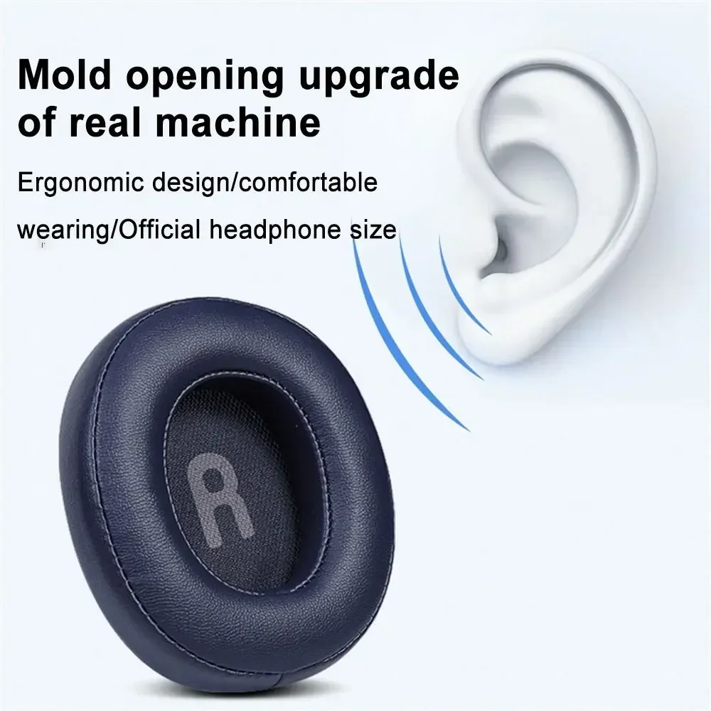 وسادات الأذن رغوة بطانة للأذن ل JBL TUNE 700BT 710BT 750BTNC وسادات الأذن الإسفنج لينة وسادة من الفوم استبدال سماعات الرأس