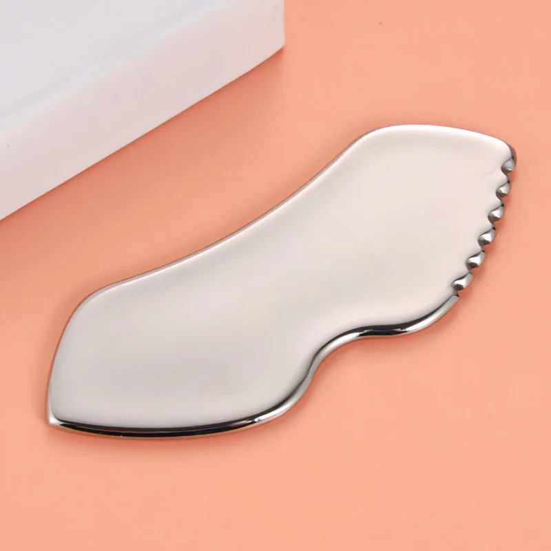 Stainless Steel Gua Sha Board Face Massager Guasha Massage Tool for Face Body Facial Scraping Plate SPA Muscle Guasha Scraper