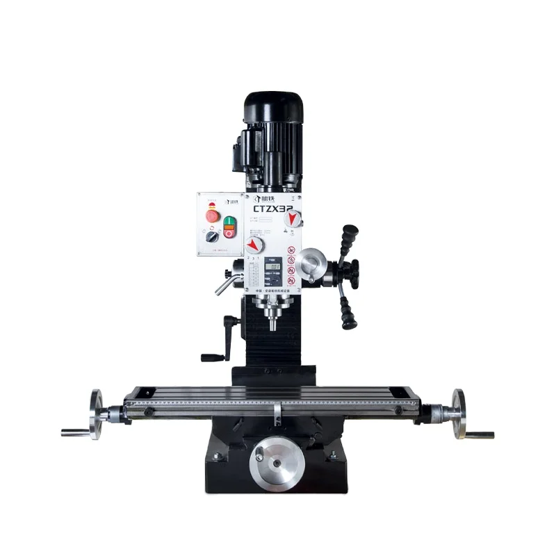 

Variable Speed Milling Machine 32mm CTZX32 with Brushless Motor Mini Milling Machine