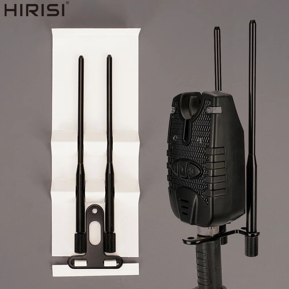 Hirisi sn5 barra de orelha ajustável, acessório de alarme de mordida de montagem rápida para compatibilidade de pesca de carpa com indicadores de mordida de vainas de haste