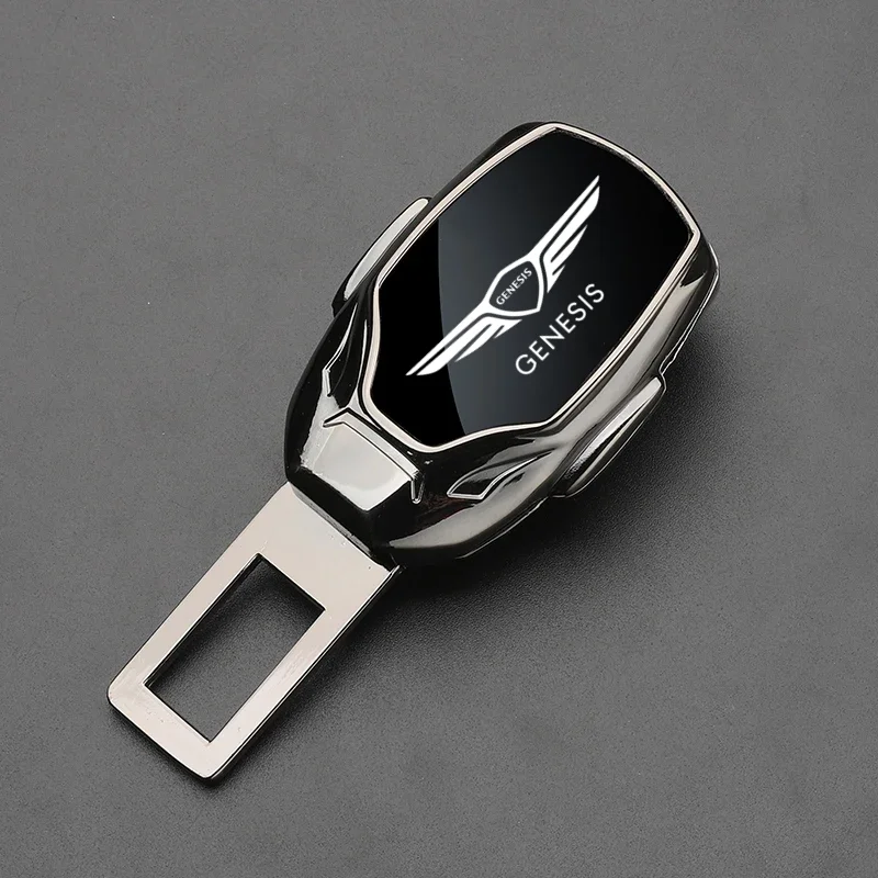 Car Safety Belt Extension Plug Buckle Seatbelt Clip Adjustable Extender For Hyundai Genesis Coupe G80 G70 GV80 BH GH Accessories