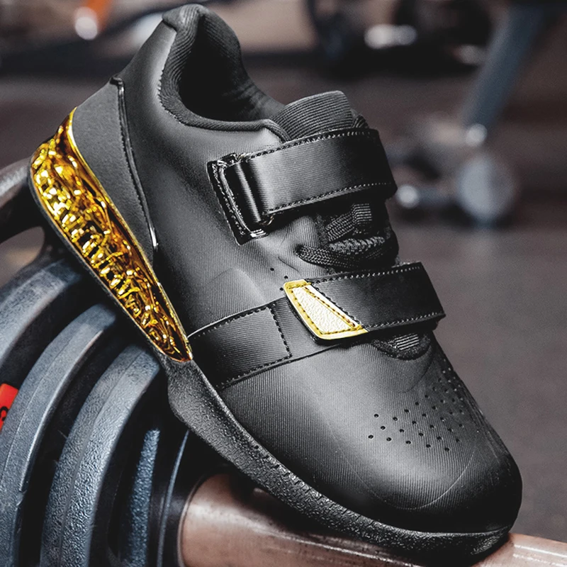 

Men Weightlifting Shoes Professional Original Men Power Squat Deadlift Non Slip Shoes Training Indoor Sneakers
