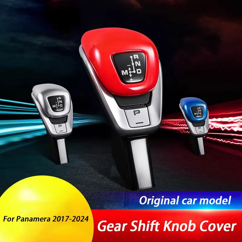 

Car Aircraft Gear Handle Automatic Gearbox Shift Knob Lever Interior Modification For Porsche Panamera 971 2017 2018 2019-2024
