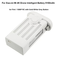 For Xiao-mi Mi 4K Drone Intelligent Battery 5100mAh for Fimi / 1080P RC with Gold White Grey Button